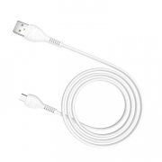 Превью Кабель HOCO X37 Cool power (USB - micro-USB) белый — 4