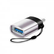 Адаптер (переходник) VIXION AD55 (USB - Type-C) серый