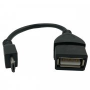 Адаптер (переходник) VIXION CAB46 (OTG - micro-USB) черный