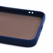 Чехол-накладка - PC041 для Huawei Honor X8a (темно-синяя) — 2