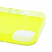 Чехол-накладка - PC079 для Apple iPhone 14 (желтая) — 3