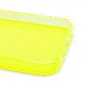 Чехол-накладка - PC079 для Apple iPhone 14 (желтая) — 2