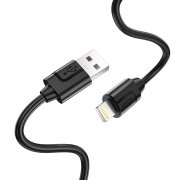 Кабель Borofone BX55 для Apple (USB - lightning) (черный) — 3