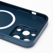 Чехол-накладка - SM021 SafeMag для Apple iPhone 14 Pro Max (синяя) — 2