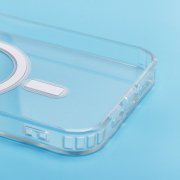 Чехол-накладка - SM006 SafeMag для Apple iPhone 15 Pro Max (прозрачная) — 1