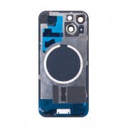 Задняя крышка для Apple iPhone 15 Pro (голубая) Премиум