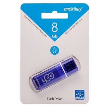 USB-флеш 8GB Smart Buy Glossy (синий) &mdash; 2
