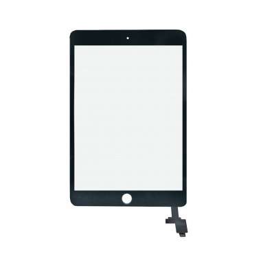 Тачскрин (сенсор) для Apple iPad mini с кнопкой (черный) &mdash; 1