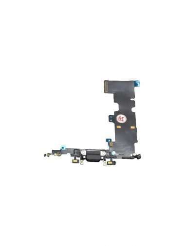 Шлейф для Apple iPhone 8 Plus на разъем зарядки/микрофон (золотистый) &mdash; 1