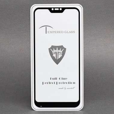 Защитное стекло для Xiaomi Mi A2 Lite (полное покрытие) (черное) &mdash; 1