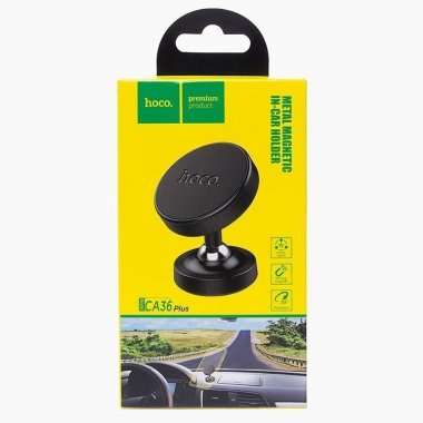 Держатель автомобильный магнитный HOCO CA36 Plus (черный) &mdash; 4