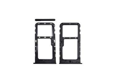 Контейнер SIM для Xiaomi Redmi Note 5 Pro (черный) &mdash; 1