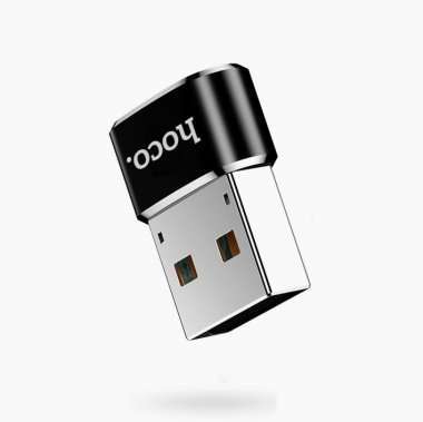 Адаптер (переходник) HOCO UA6 (Type-C - USB-A) черный &mdash; 5