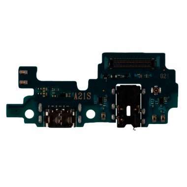Шлейф для Samsung Galaxy A21s (A217F) плата на разъем зарядки/разъем гарнитуры/микрофон Премиум