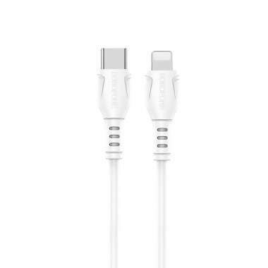 Кабель Borofone BX51 (Type-C - Lightning) белый &mdash; 1
