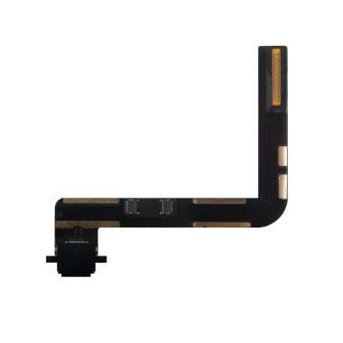 Шлейф для Apple iPad 10.2 2019 на разъем зарядки (черный) &mdash; 1