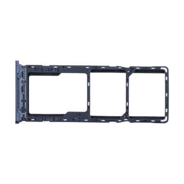 Контейнер SIM для Tecno Spark 7 (черный) &mdash; 1