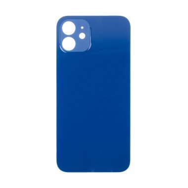 Задняя крышка для Apple iPhone 12 (синяя) Премиум — 2