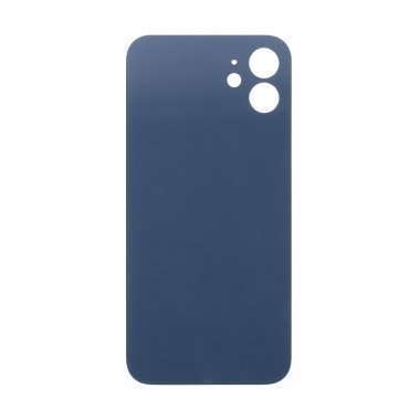 Задняя крышка для Apple iPhone 12 (синяя) Премиум — 1