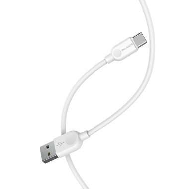 Кабель Borofone BX14 (USB - Type C) 200см (белый) — 7