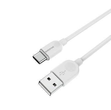 Кабель Borofone BX14 (USB - Type C) 200см (белый) — 6