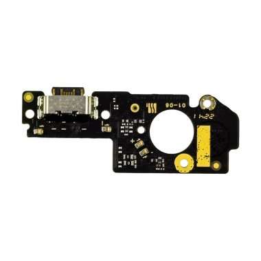 Шлейф для Xiaomi Poco X5 5G плата на системный разъем/микрофон - Премиум
