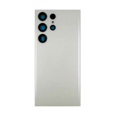 Задняя крышка для Samsung Galaxy S23 Ultra (S918B) (бежевая) - Премиум &mdash; 2