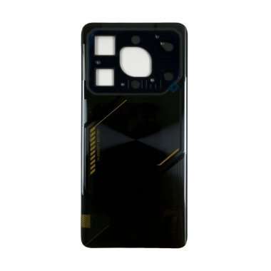 Задняя крышка для Tecno Pova 6 Neo (черная) премиум &mdash; 2